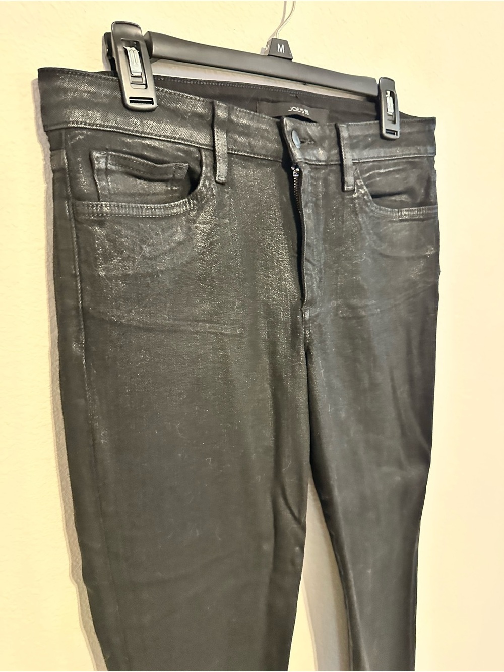 Joe’s Black Coated Skinny Jeans - Women's